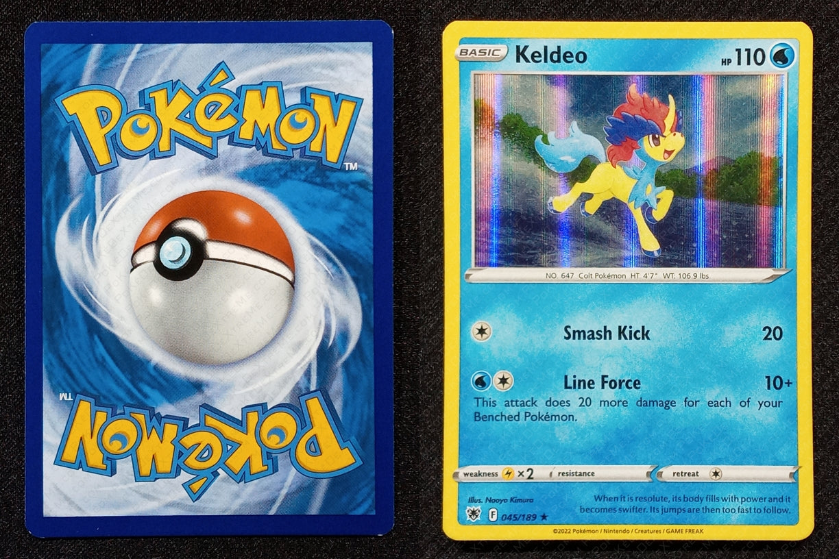045/189 Keldeo {Window Holo}