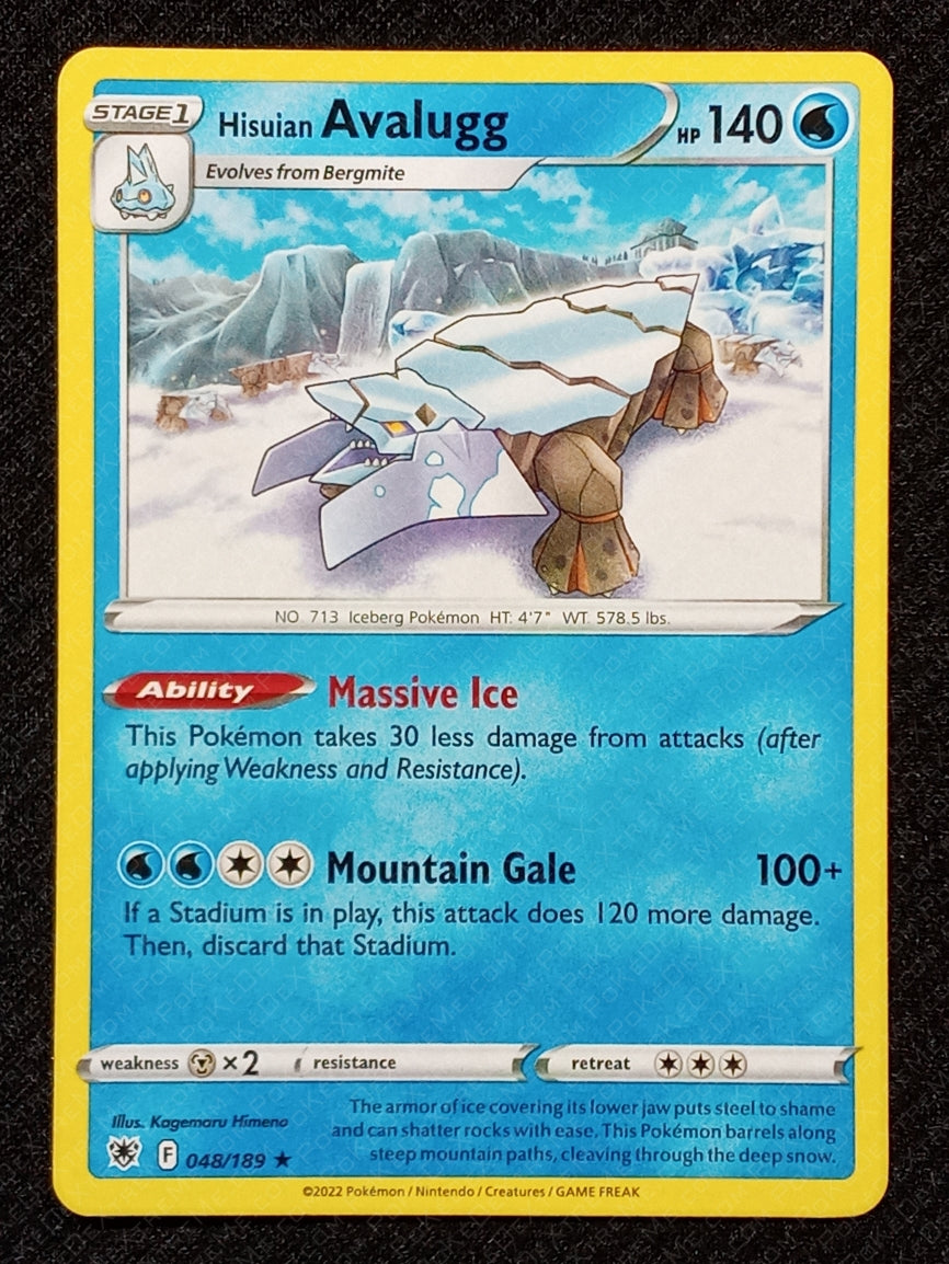 048/189 Hisuian Avalugg