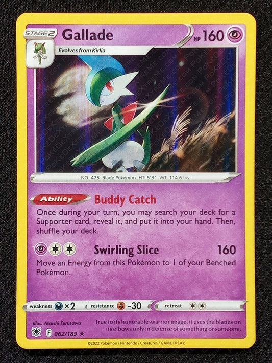 062/189 Gallade {Window Holo}
