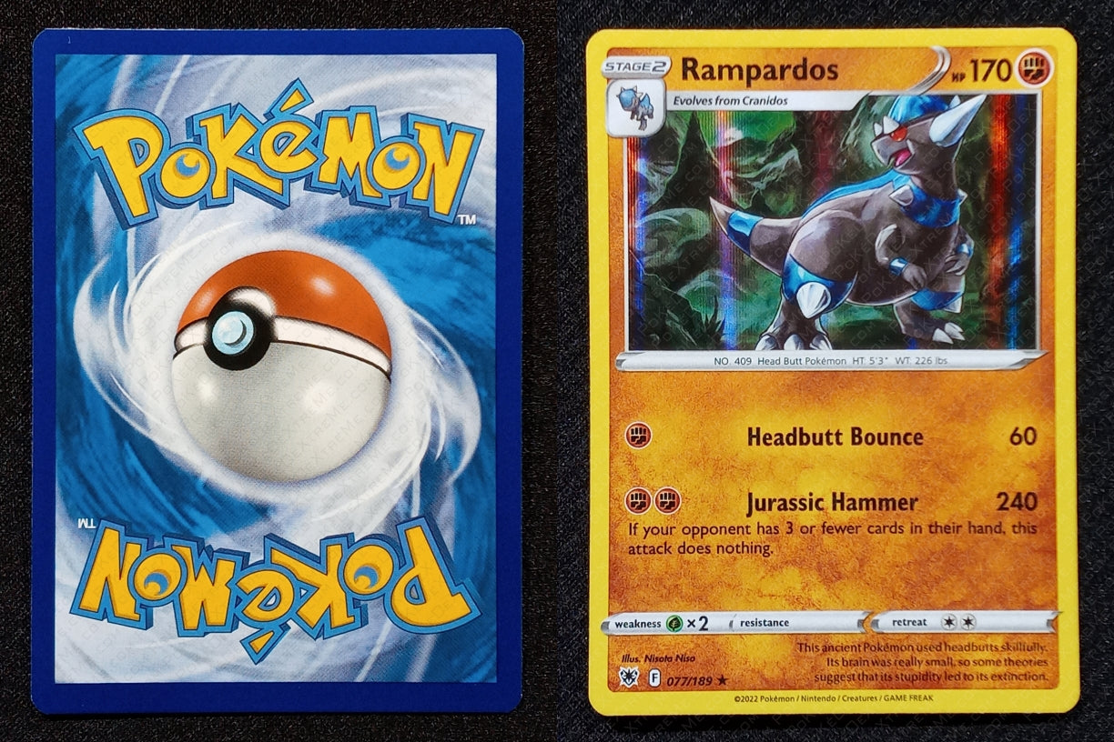 077/189 Rampardos {Window Holo}
