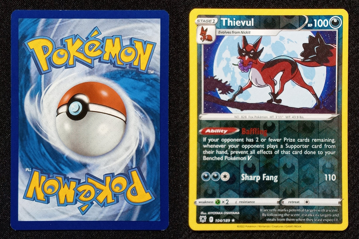104/189 Thievul {Reverse Holo}