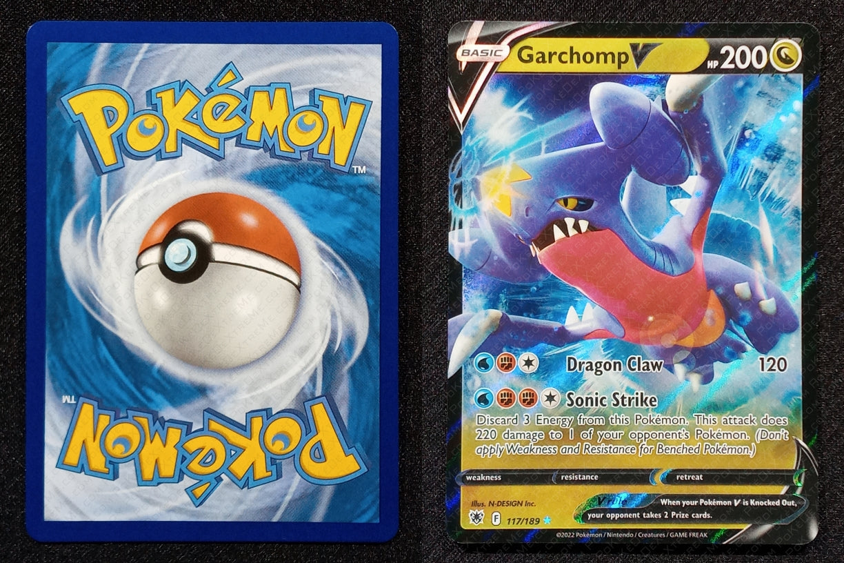 117/189 Garchomp V {Full Art Holo}