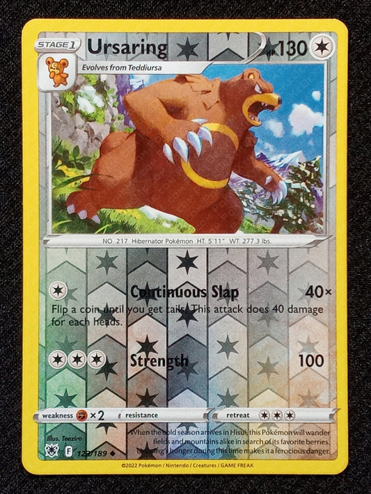 123/189 Ursaring {Reverse Holo}