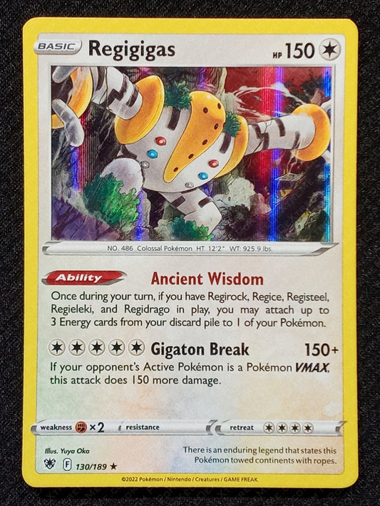 130/189 Regigigas {Window Holo}