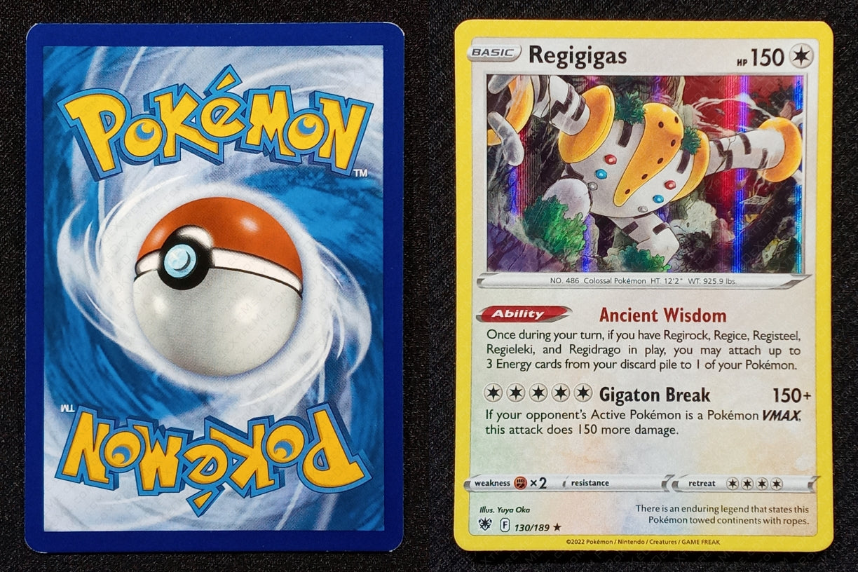 130/189 Regigigas {Window Holo}