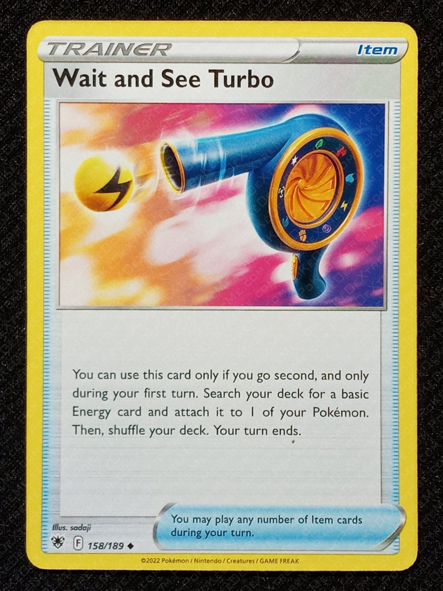 158/189 Wait and See Turbo