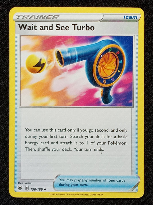 158/189 Wait and See Turbo