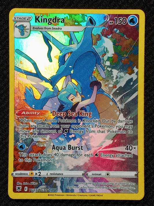 TG03/TG30 Kingdra {Trainer Gallery Holo}