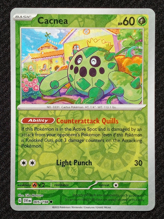005/198 Cacnea {Reverse Holo}