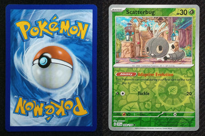 008/198 Scatterbug {Reverse Holo}