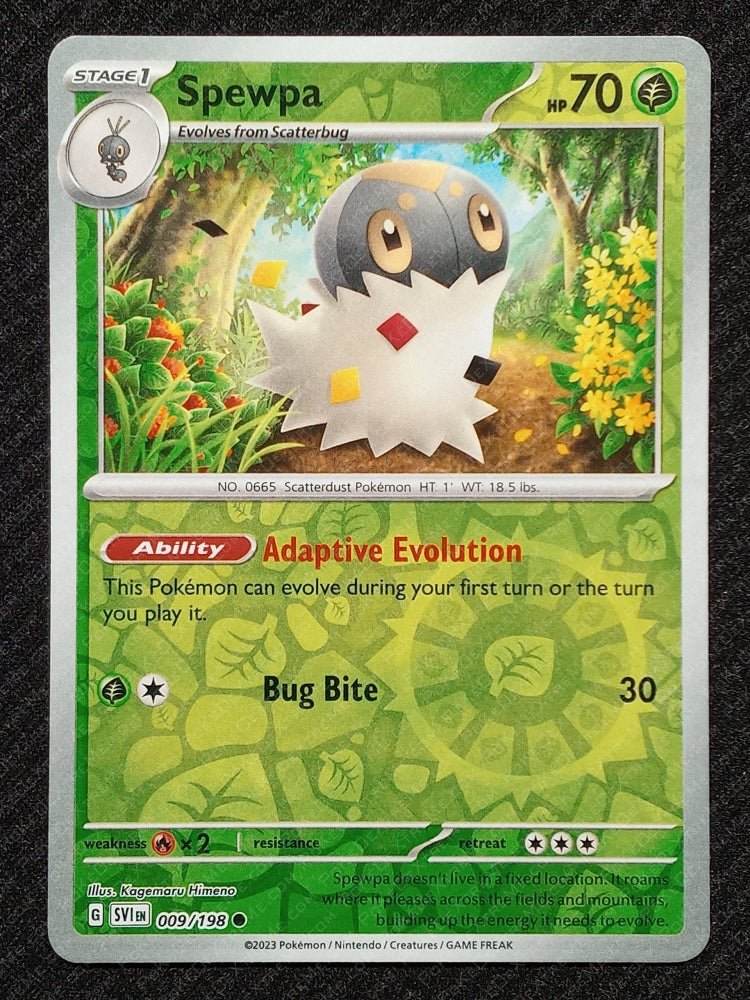 009/198 Spewpa {Reverse Holo}