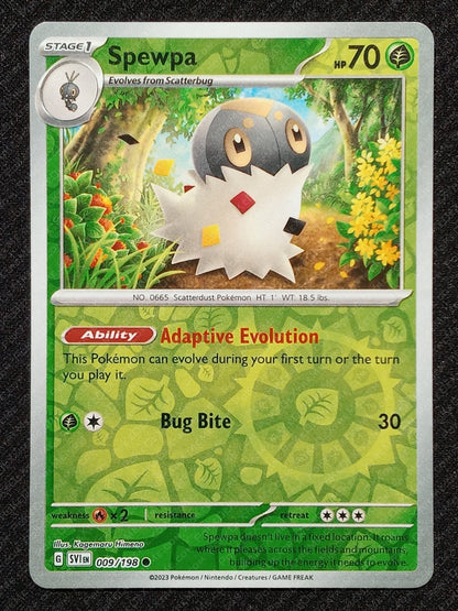 009/198 Spewpa {Reverse Holo}