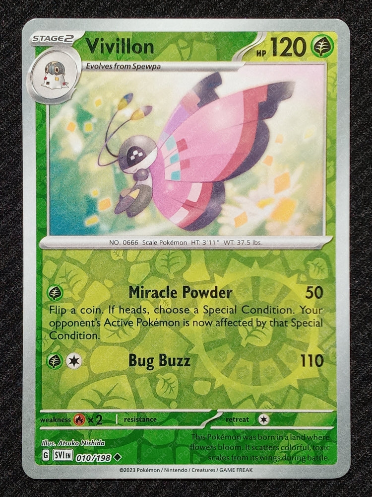 010/198 Vivillon {Reverse Holo}