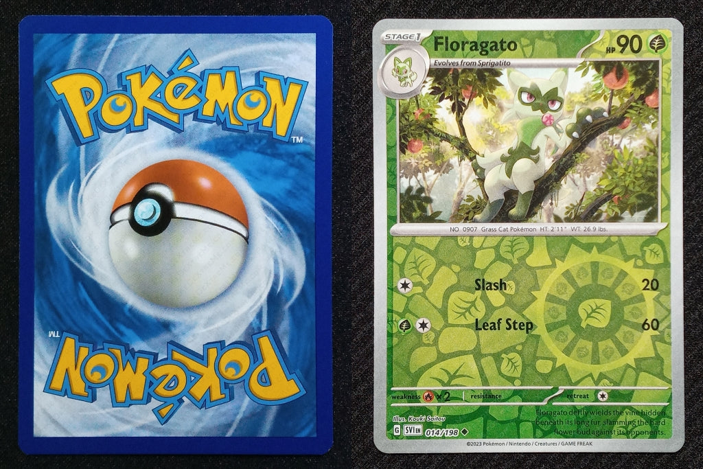 014/198 Floragato {Reverse Holo}