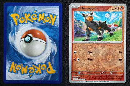 033/198 Houndour {Reverse Holo}