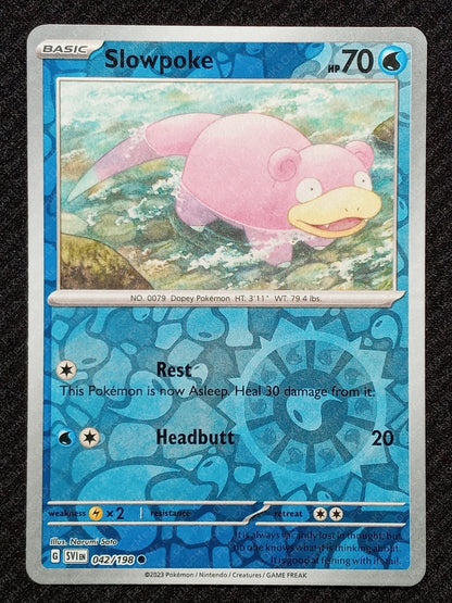 042/198 Slowpoke {Reverse Holo}
