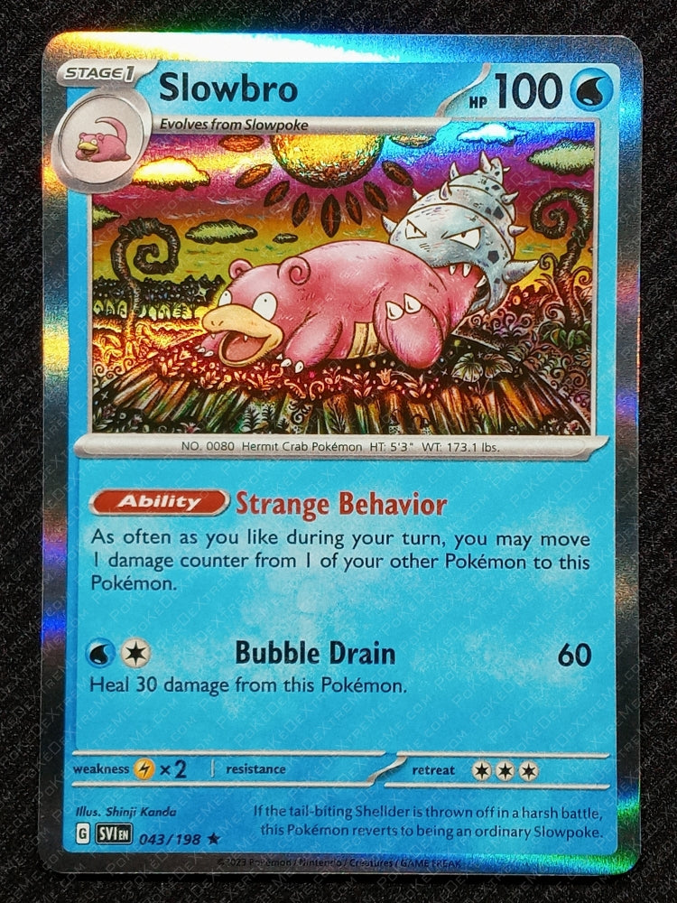 043/198 Slowbro {Window Holo}