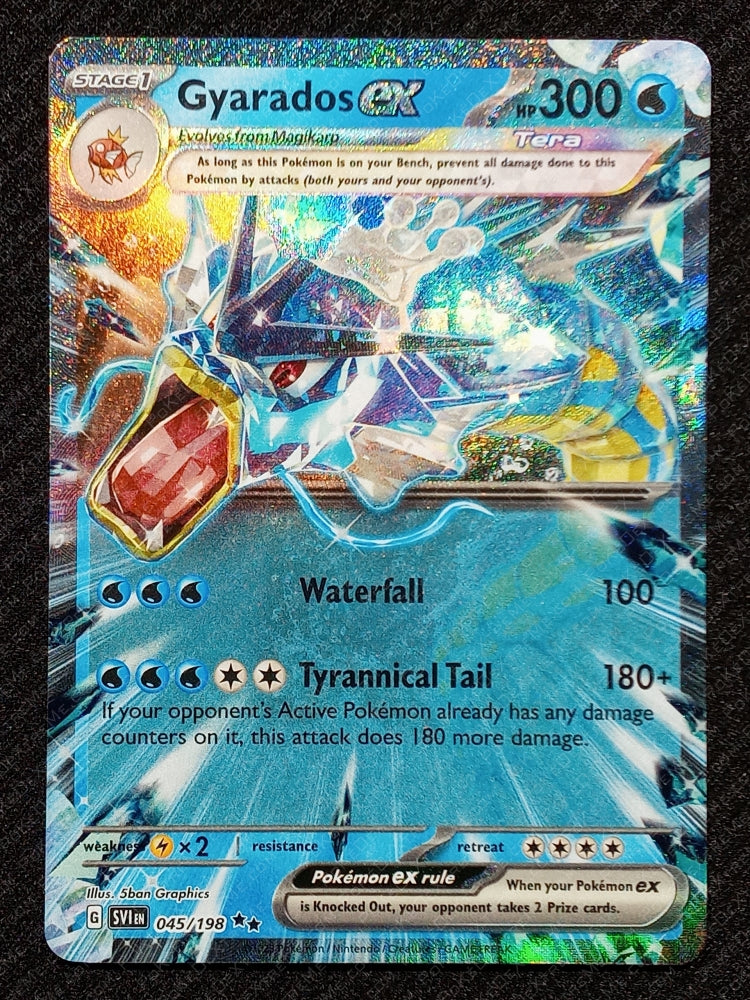 045/198 Gyarados EX {Full Art Holo}