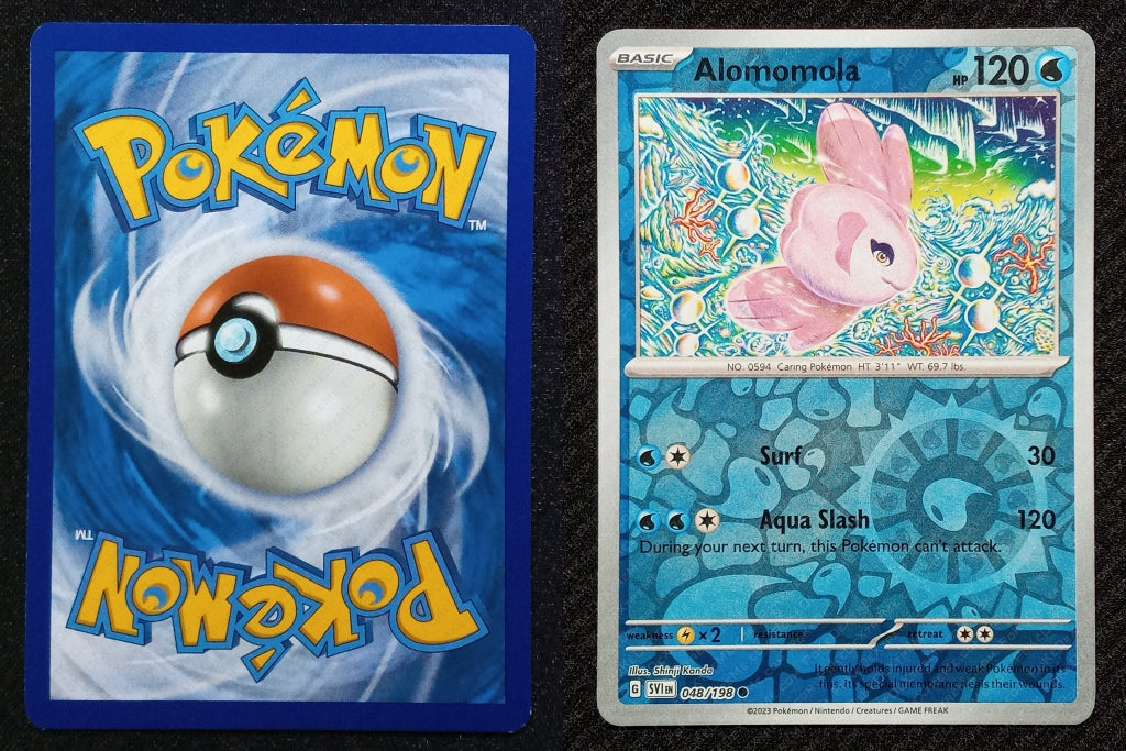 048/198 Alomomola {Reverse Holo}