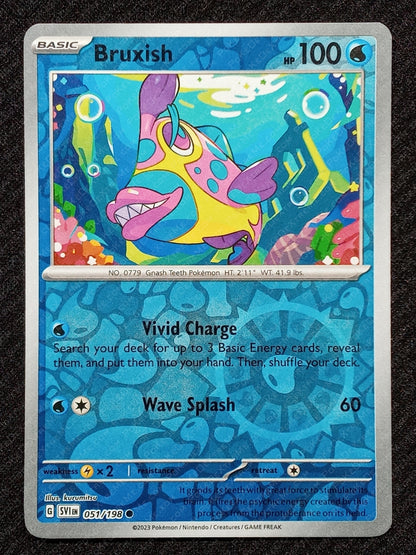 051/198 Bruxish {Reverse Holo}