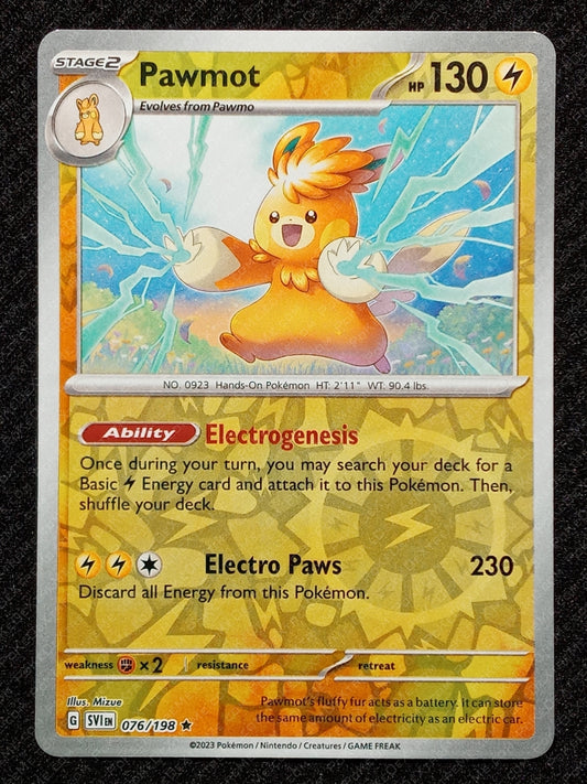 076/198 Pawmot {Reverse Holo}