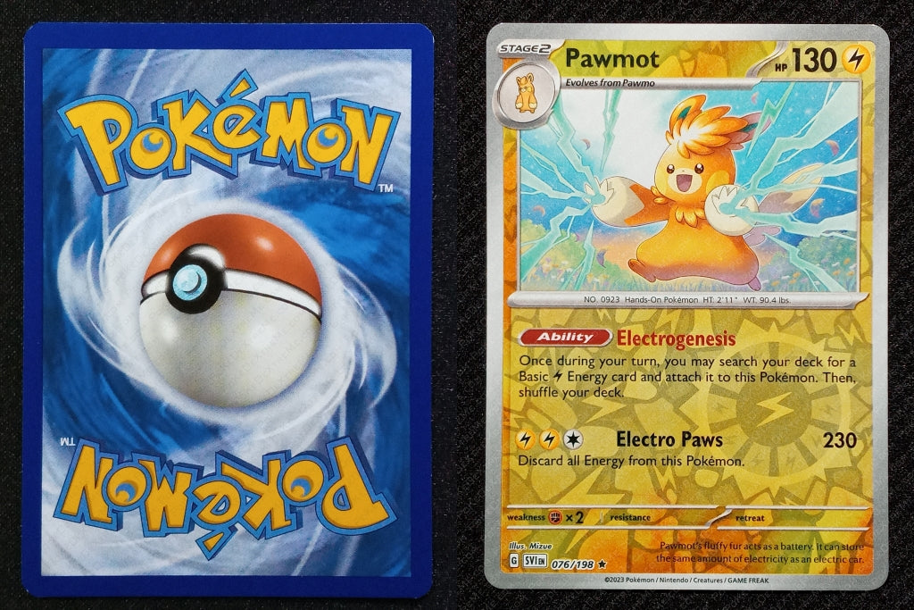 076/198 Pawmot {Reverse Holo}