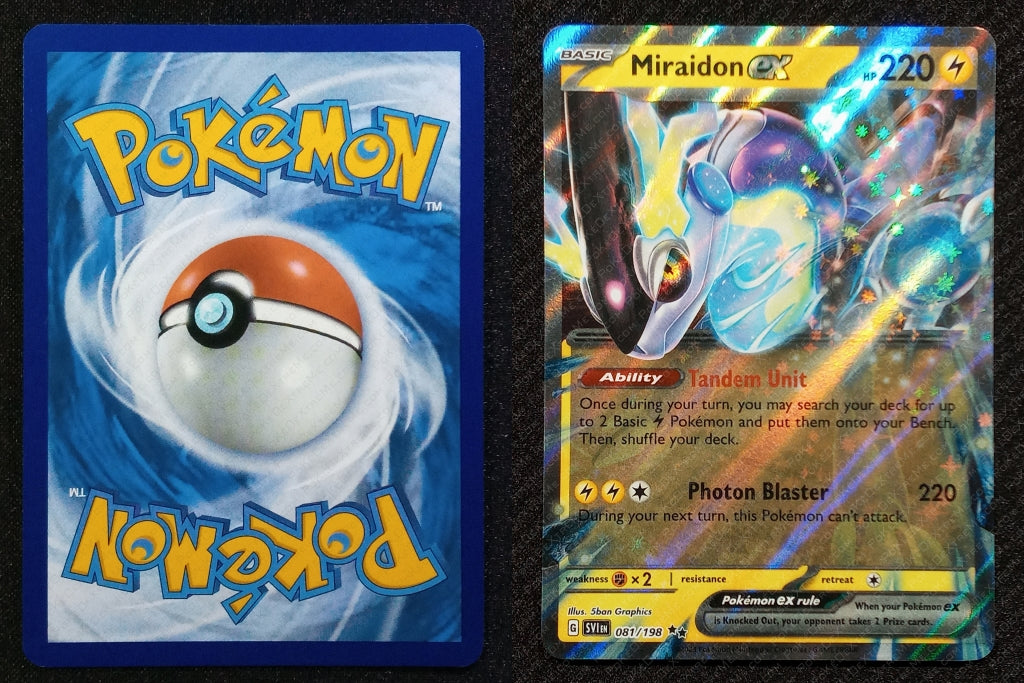 081/198 Miraidon EX {Full Art Holo}