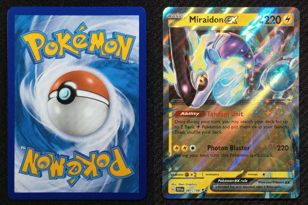 081/198 Miraidon EX {Full Art Holo}