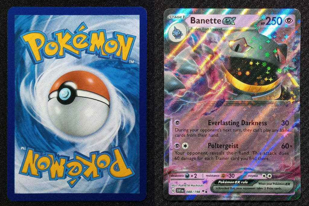 088/198 Banette EX {Full Art Holo}