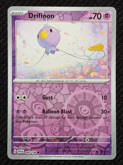 089/198 Drifloon {Reverse Holo}