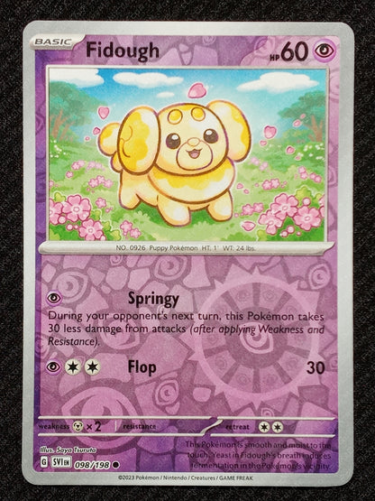 098/198 Fidough {Reverse Holo}