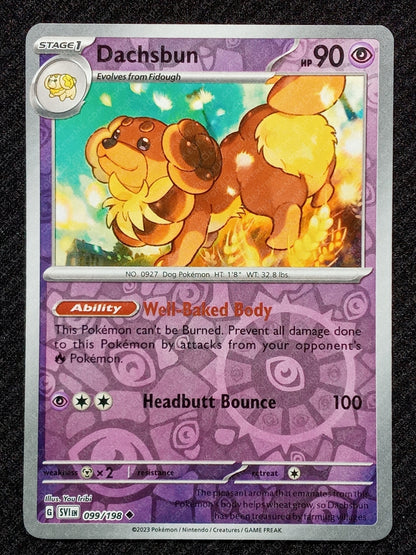 099/198 Dachsbun {Reverse Holo}