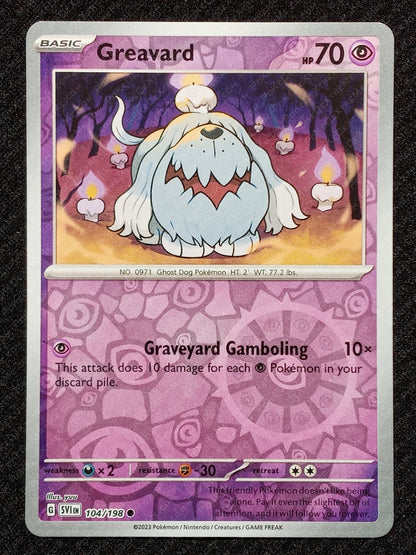 104/198 Greavard {Reverse Holo}