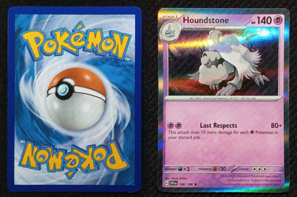106/198 Houndstone {Regular Holo}