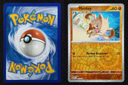 107/198 Mankey {Reverse Holo}