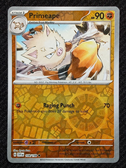108/198 Primeape {Reverse Holo}