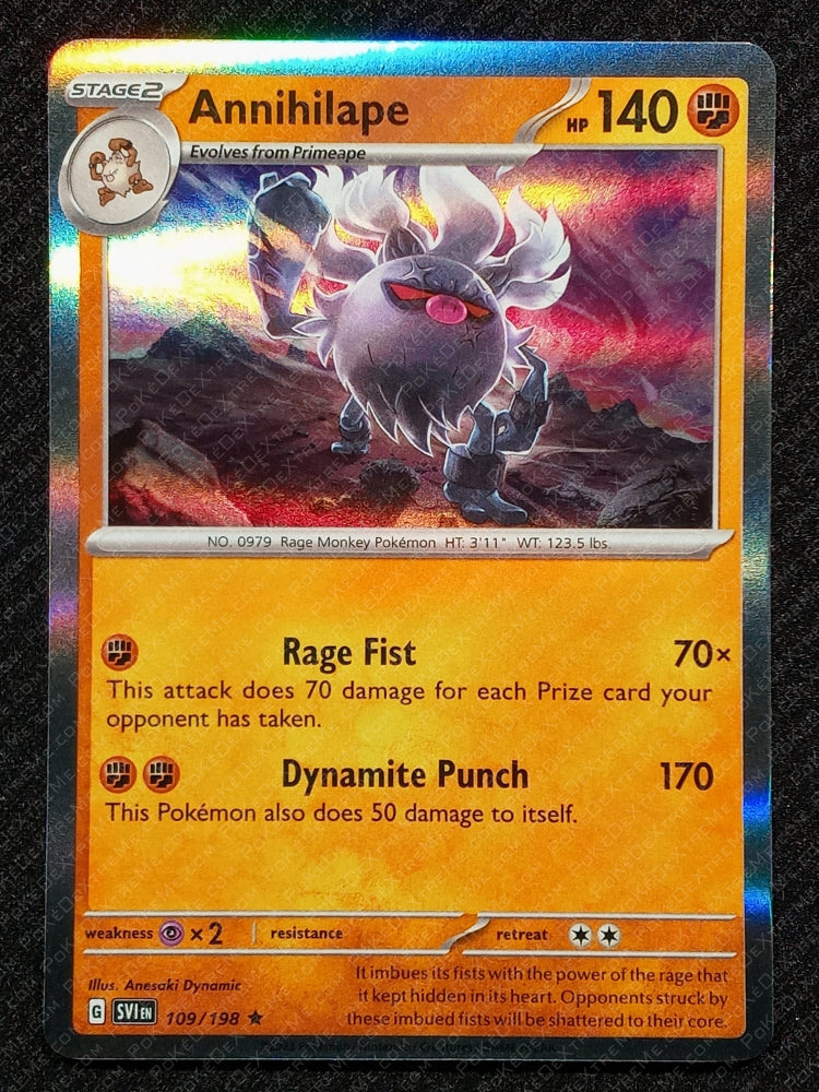 109/198 Annihilape {Window Holo}