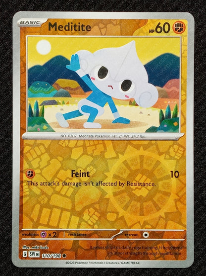 110/198 Meditite {Reverse Holo}