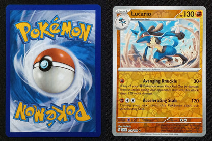 114/198 Lucario {Reverse Holo}