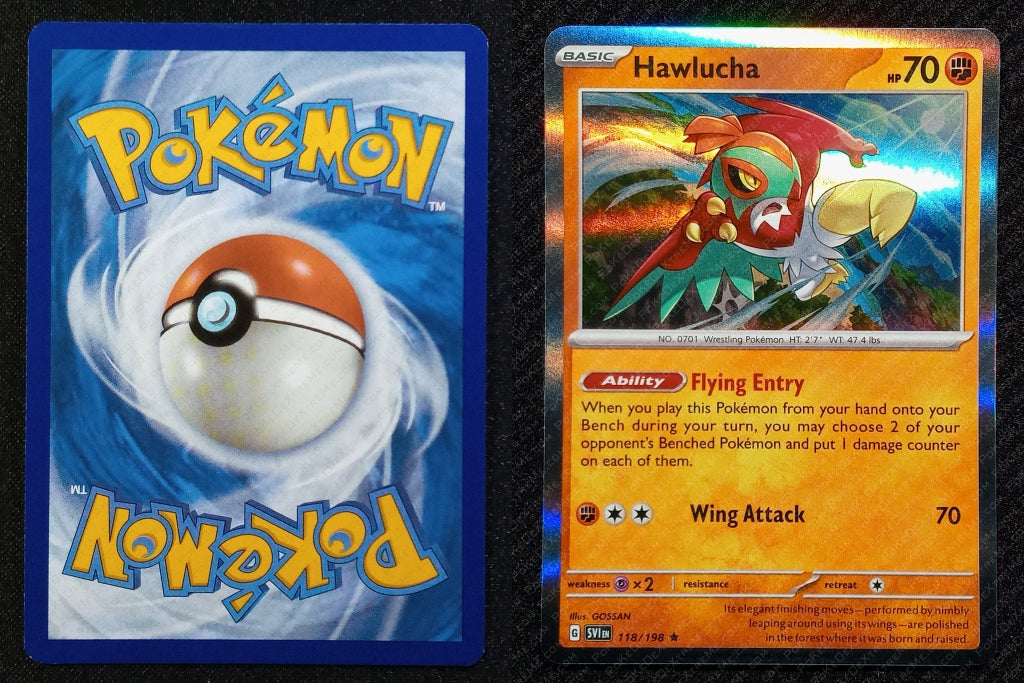 118/198 Hawlucha {Window Holo}