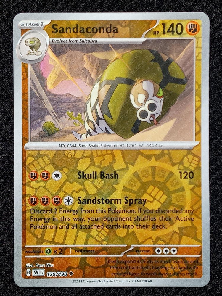 120/198 Sandaconda {Reverse Holo}