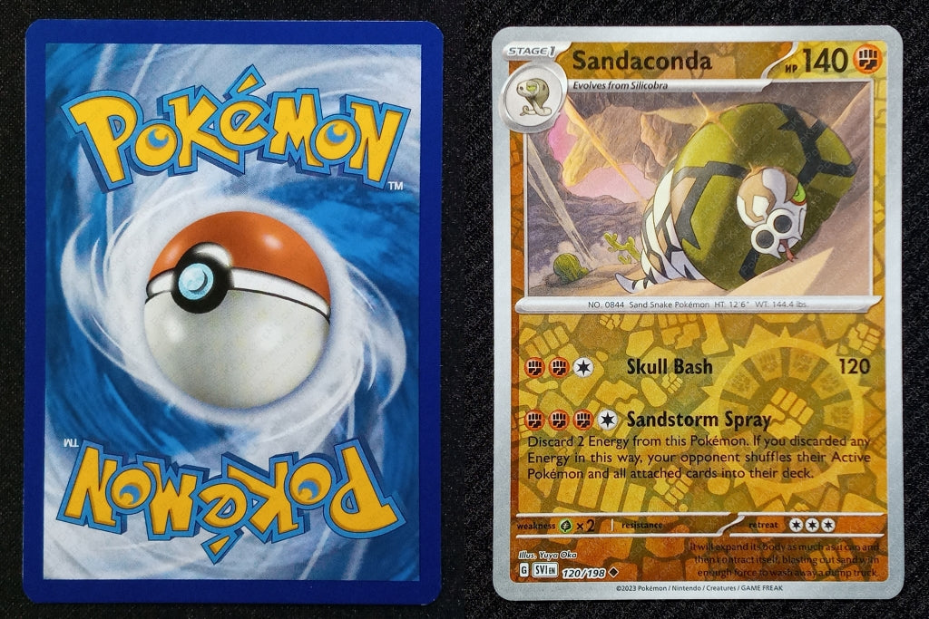 120/198 Sandaconda {Reverse Holo}