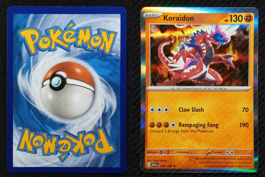 124/198 Koraidon {Window Holo}