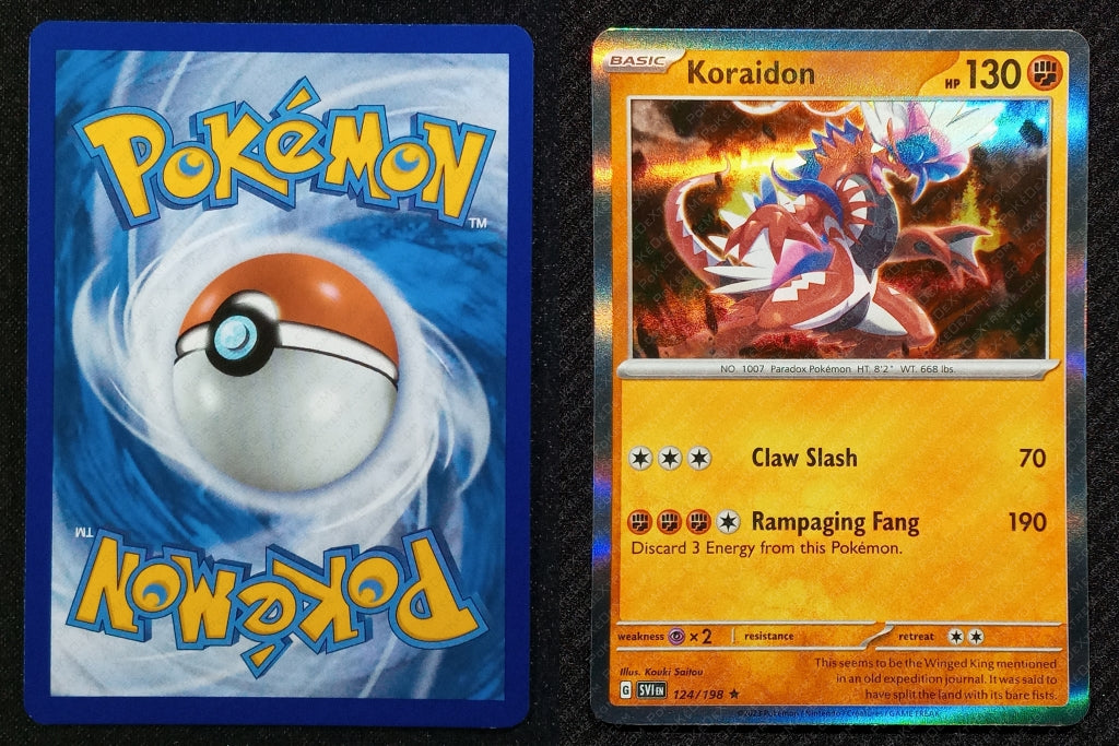 124/198 Koraidon {Window Holo}