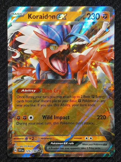 125/198 Koraidon EX {Full Art Holo}