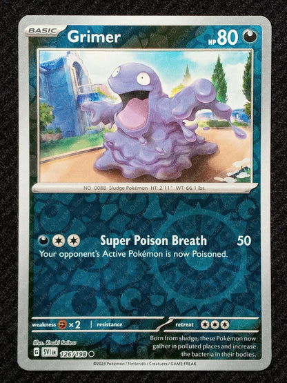 126/198 Grimer {Reverse Holo}