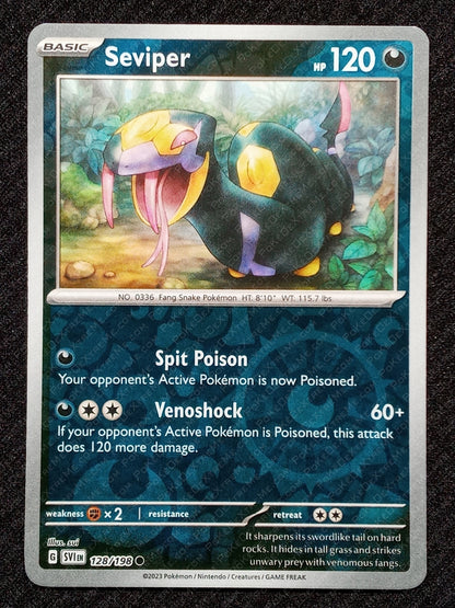 128/198 Seviper {Reverse Holo}