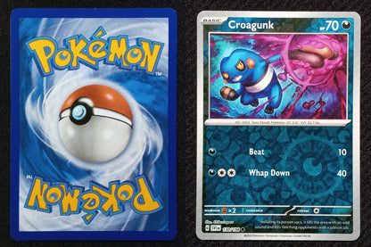 130/198 Croagunk {Reverse Holo}