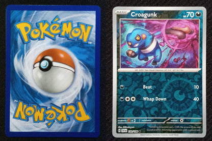 130/198 Croagunk {Reverse Holo}