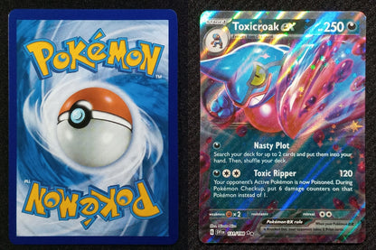 131/198 Toxicroak EX {Full Art Holo}